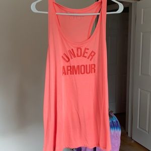 Pink Under Armour Racerback Shirt
